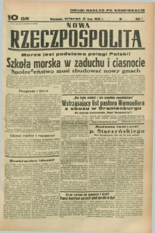 Nowa Rzeczpospolita. R.1, nr 92 (5 lipca 1938) drugi nakład po konfiskacie