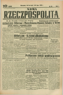 Nowa Rzeczpospolita. R.1, nr 99 (12 lipca 1938)