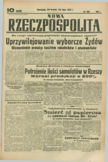 Nowa Rzeczpospolita. R.1, nr 100 (13 lipca 1938)