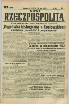 Nowa Rzeczpospolita. R.1, nr 104 (16 lipca 1938)