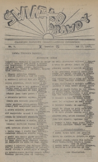Światło Prawdy : czasopismo poświęcone chrześcijańskiemu ezoteryzmowi. 1937, nr 3