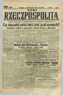 Nowa Rzeczpospolita. R.1, nr 117 (28 lipca 1938)
