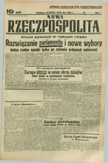 Nowa Rzeczpospolita. R.1, nr 118 (29 lipca 1938) drugi nakład po konfiskacie