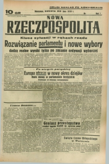 Nowa Rzeczpospolita. R.1, nr 118 (30 lipca 1938) drugi nakład po konfiskacie