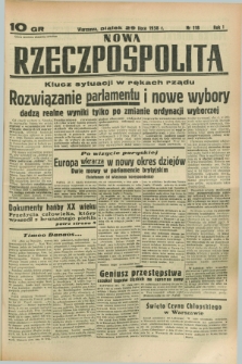 Nowa Rzeczpospolita. R.1, nr 118 (29 lipca 1938)