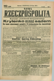 Nowa Rzeczpospolita. R.1, nr 120 (31 lipca 1938)