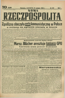 Nowa Rzeczpospolita. R.1, nr 127 (6 sierpnia 1938)