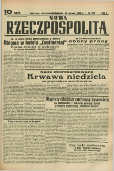 Nowa Rzeczpospolita. R.1, nr 129 (8 sierpnia 1938)