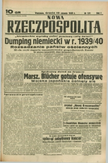 Nowa Rzeczpospolita. R.1, nr 131 (10 sierpnia 1938)