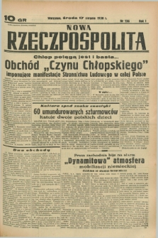 Nowa Rzeczpospolita. R.1, nr 136 (17 sierpnia 1938)
