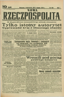 Nowa Rzeczpospolita. R.1, nr 140 (20 sierpnia 1938)