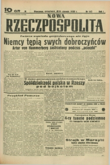 Nowa Rzeczpospolita. R.1, nr 147 (26 sierpnia 1938)