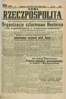 Nowa Rzeczpospolita. R.1, nr 151 (30 sierpnia 1938)