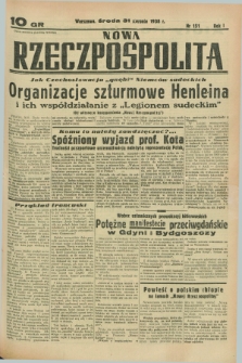 Nowa Rzeczpospolita. R.1, nr 151 (31 sierpnia 1938)