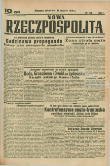 Nowa Rzeczpospolita. R.1, nr 153 (2 września 1938)