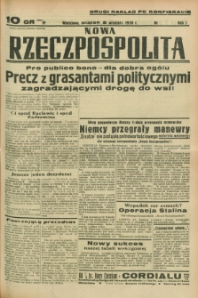 Nowa Rzeczpospolita. R.1, nr 154 (2 września 1938) drugi nakład po konfiskacie