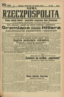 Nowa Rzeczpospolita. R.1, nr 169 (13 września 1938)