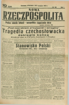 Nowa Rzeczpospolita. R.1, nr 182 (23 września 1938)