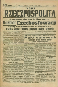 Nowa Rzeczpospolita. R.1, nr 194 (30 września 1938)