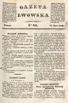 Gazeta Lwowska. 1846, nr 83