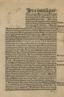 Summulae logicales : Commentum in I et IV tractatus Parvorum logicalium Petri Hispani et super tractatus Marsilii