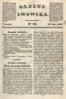 Gazeta Lwowska. 1846, nr 87