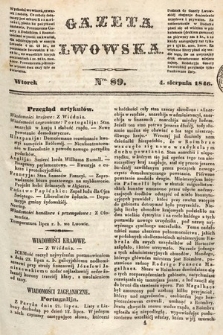 Gazeta Lwowska. 1846, nr 89