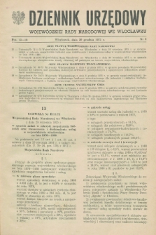 Dziennik Urzędowy Wojewódzkiej Rady Narodowej we Włocławku. 1975, nr 4 (20 grudnia)
