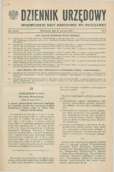 Dziennik Urzędowy Wojewódzkiej Rady Narodowej we Włocławku. 1976, nr 6 (25 czerwca)