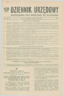 Dziennik Urzędowy Wojewódzkiej Rady Narodowej we Włocławku. 1978, nr 4 (23 czerwca)