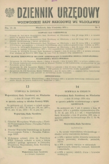 Dziennik Urzędowy Wojewódzkiej Rady Narodowej we Włocławku. 1979, nr 3 (3 kwietnia)