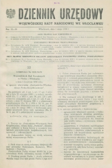 Dziennik Urzędowy Wojewódzkiej Rady Narodowej we Włocławku. 1979, nr 4 (2 maja)