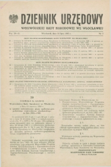 Dziennik Urzędowy Wojewódzkiej Rady Narodowej we Włocławku. 1983, nr 3 (25 lipca)