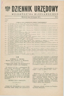 Dziennik Urzędowy Województwa Włocławskiego. 1985, nr 8 (30 listopada)