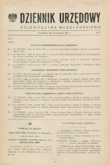 Dziennik Urzędowy Województwa Włocławskiego. 1987, nr 2 (30 kwietnia)