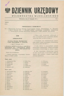 Dziennik Urzędowy Województwa Włocławskiego. 1987, nr 9 (12 listopada)
