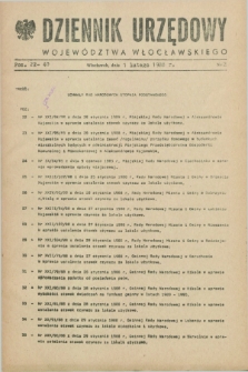 Dziennik Urzędowy Województwa Włocławskiego. 1988, nr 2 (1 lutego)