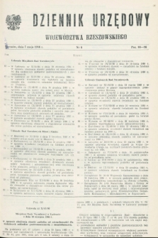 Dziennik Urzędowy Województwa Rzeszowskiego. 1986, nr 6 (7 maja)