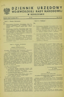 Dziennik Urzędowy Wojewódzkiej Rady Narodowej w Rzeszowie. 1955, nr 10 (9 grudnia)