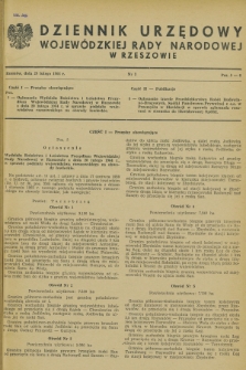 Dziennik Urzędowy Wojewódzkiej Rady Narodowej w Rzeszowie. 1964, nr 3 (29 lutego)