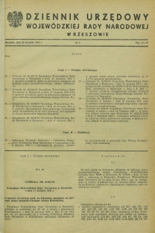 Dziennik Urzędowy Wojewódzkiej Rady Narodowej w Rzeszowie. 1970, nr 9 (28 sierpnia)
