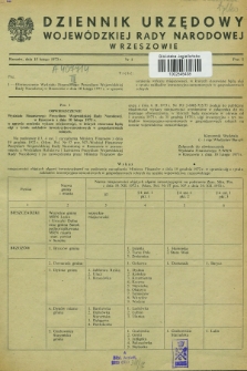 Dziennik Urzędowy Wojewódzkiej Rady Narodowej w Rzeszowie. 1973, nr 1 (15 lutego)