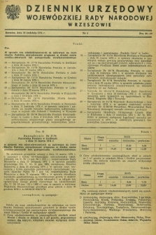 Dziennik Urzędowy Wojewódzkiej Rady Narodowej w Rzeszowie. 1974, nr 4 (30 kwietnia)