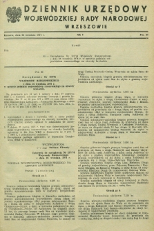 Dziennik Urzędowy Wojewódzkiej Rady Narodowej w Rzeszowie. 1974, nr 9 (26 września)