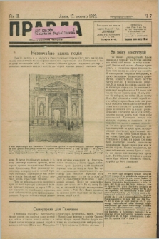Pravda : ilûstrovannij časopis. R.3, č. 7 (17 ljutogo 1929)