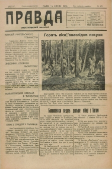 Pravda : ilûstrovannij časopis. R.4, č. 27 (13 lipnja 1930)