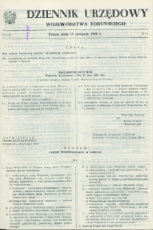 Dziennik Urzędowy Województwa Toruńskiego. 1988, nr 13 (15 sierpnia)