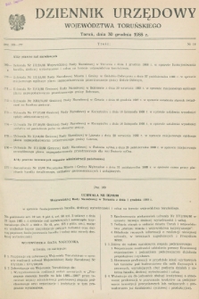 Dziennik Urzędowy Województwa Toruńskiego. 1988, nr 19 (30 grudnia)