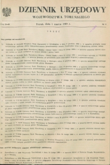 Dziennik Urzędowy Województwa Toruńskiego. 1989, nr 4 (1 marca)