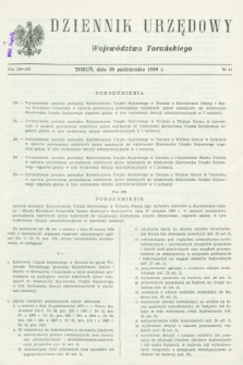 Dziennik Urzędowy Województwa Toruńskiego. 1990, nr 21 (30 października)